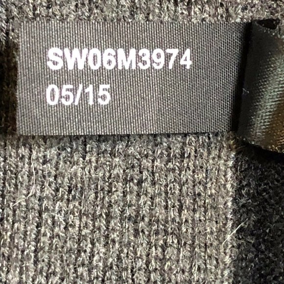 The Limited Women's XS/S Poncho Sweater Gray Black - Picture 8 of 8